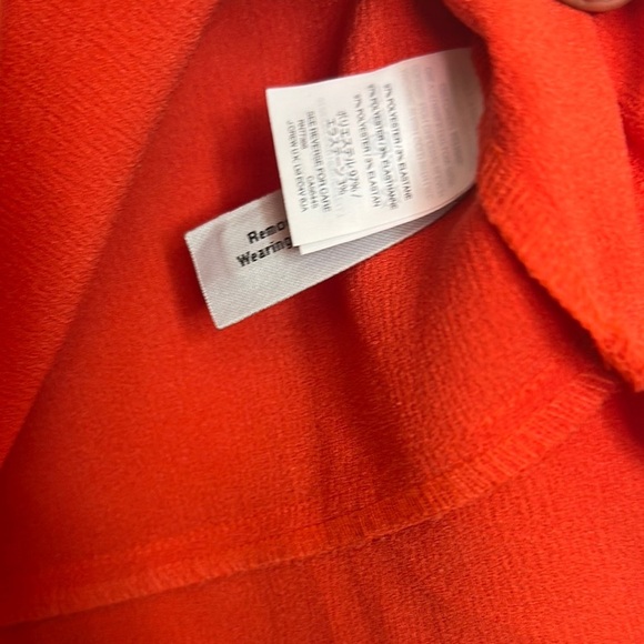 Madewell Red Boxy Flutter Sleeve Blouse - Picture 5 of 5